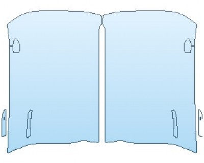 Precut PPF Kit – Clear Bra Paint Protection Film PAINT PROTECTION KIT - 2023 PORSCHE TAYCAN GTS SEDAN DOORS FRONT - PRECUT PPF CLEAR BRA WRAP