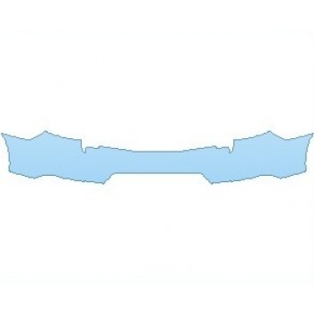 PAINT PROTECTION KIT - 2021 POLESTAR 2 REAR BUMPER - PRECUT PPF CLEAR BRA WRAP