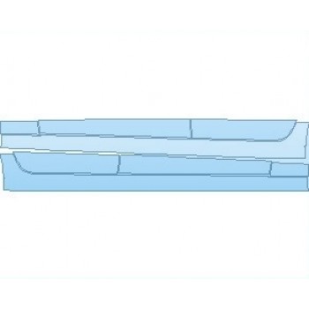 PAINT PROTECTION KIT - 2023 VOLVO S60 INSCRIPTION ROCKER PANELS - PRECUT PPF CLEAR BRA WRAP