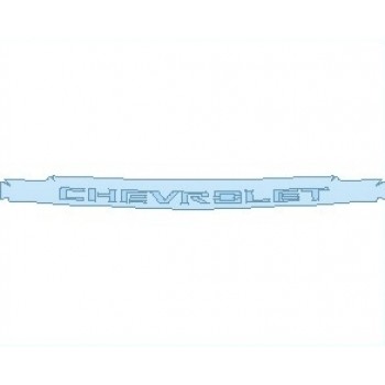 PAINT PROTECTION KIT - 2021 CHEVROLET SILVERADO 1500 WT GRILLE - PRECUT PPF CLEAR BRA WRAP
