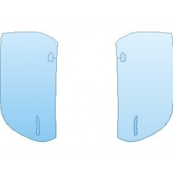 PAINT PROTECTION KIT - 2023 PORSCHE 911 GT3 DOORS - PRECUT PPF CLEAR BRA WRAP