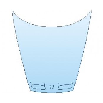 PAINT PROTECTION KIT - 2023 PORSCHE 911 GT3 HOOD (NO WRAPPED EDGES) - PRECUT PPF CLEAR BRA WRAP