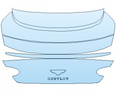 2023 BENTLEY CONTINENTAL GT SPEED COUPE REAR DECK LID