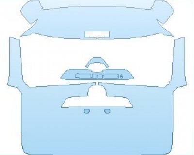 PAINT PROTECTION KIT - 2023 TOYOTA 4RUNNER TRD OFF-ROAD REAR HATCH - PRECUT PPF CLEAR BRA WRAP