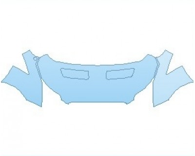 Precut PPF Kit – Clear Bra Paint Protection Film PAINT PROTECTION KIT - 2022 FORD TRANSIT ALL MODELS FULL HOOD AND FENDER (NO WRAPPED EDGES) - PRECUT PPF CLEAR BRA WRAP