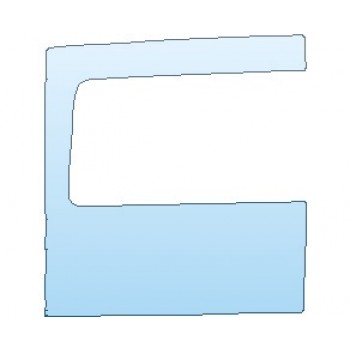 PAINT PROTECTION KIT - 2021 FORD TRANSIT ALL MODELS SIDE PANEL WITH WINDOW LEFT SIDE MEDIUM AND HIGH ROOF - PRECUT PPF CLEAR BRA WRAP