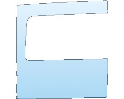 Precut PPF Kit – Clear Bra Paint Protection Film PAINT PROTECTION KIT - 2022 FORD TRANSIT ALL MODELS SIDE PANEL WITH WINDOW LEFT SIDE MEDIUM AND HIGH ROOF - PRECUT PPF CLEAR BRA WRAP