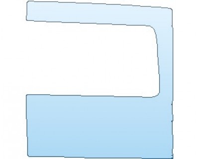 Precut PPF Kit – Clear Bra Paint Protection Film PAINT PROTECTION KIT - 2022 FORD TRANSIT ALL MODELS SIDE PANEL WITH WINDOW RIGHT SIDE MEDIUM AND HIGH ROOF - PRECUT PPF CLEAR BRA WRAP