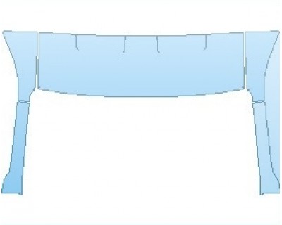 Precut PPF Kit – Clear Bra Paint Protection Film PAINT PROTECTION KIT - 2022 FORD TRANSIT ALL MODELS A PILLARS AND CAB TOP MEDIUM ROOF - PRECUT PPF CLEAR BRA WRAP