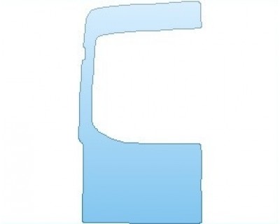 Precut PPF Kit – Clear Bra Paint Protection Film PAINT PROTECTION KIT - 2022 FORD TRANSIT ALL MODELS DOOR REAR LEFT SIDE MEDIUM AND HIGH ROOF WITHOUT EMBLEM - PRECUT PPF CLEAR BRA WRAP