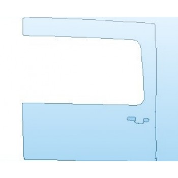 PAINT PROTECTION KIT - 2021 FORD TRANSIT ALL MODELS DOOR SLIDING LEFT SIDE MEDIUM AND HIGH ROOF - PRECUT PPF CLEAR BRA WRAP