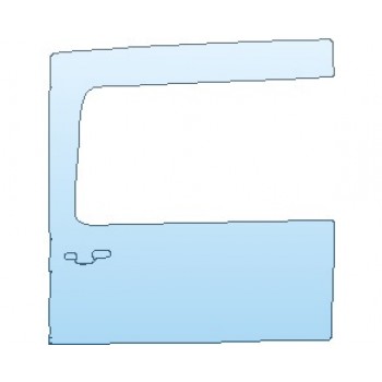 Precut PPF Kit – Clear Bra Paint Protection Film PAINT PROTECTION KIT - 2021 FORD TRANSIT ALL MODELS DOOR SLIDING RIGHT SIDE MEDIUM AND HIGH ROOF - PRECUT PPF CLEAR BRA WRAP