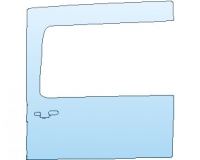 Precut PPF Kit – Clear Bra Paint Protection Film PAINT PROTECTION KIT - 2022 FORD TRANSIT ALL MODELS DOOR SLIDING RIGHT SIDE MEDIUM AND HIGH ROOF - PRECUT PPF CLEAR BRA WRAP