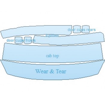 PAINT PROTECTION KIT - 2025 FORD ESCAPE TITANIUM COMMON WEAR AREA KIT - PRECUT PPF CLEAR BRA WRAP
