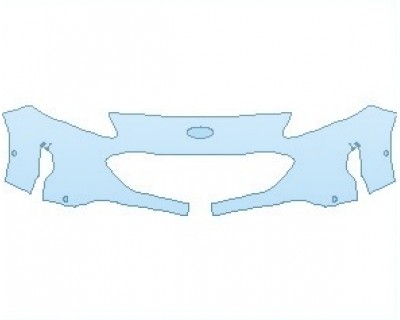 2023 FORD ESCAPE TITANIUM BUMPER WITH SENSORS