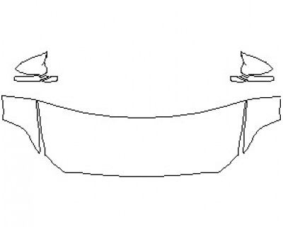 2024 BMW M2 COMPETITION HOOD (NO WRAPPED EDGES)