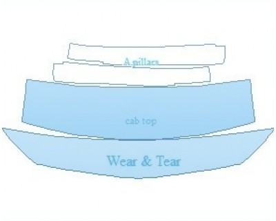 PAINT PROTECTION KIT - 2021 BUICK ENCLAVE PREMIUM COMMON WEAR AREA KIT - PRECUT PPF CLEAR BRA WRAP