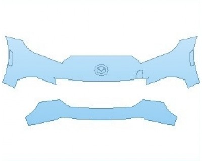 PAINT PROTECTION KIT - 2023 MAZDA MX-5 MIATA CLUB BUMPER - PRECUT PPF CLEAR BRA WRAP