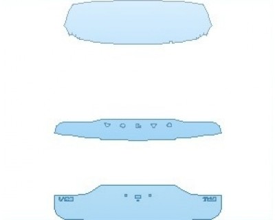 2025 VOLVO V90 CROSS COUNTRY REAR HATCH WITH V90 & T6 AWD EMBLEMS - PRECUT PPF CLEAR BRA WRAP
