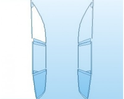 2025 VOLVO V90 CROSS COUNTRY WINDOW TRIM - PRECUT PPF CLEAR BRA WRAP