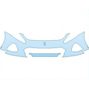 PRECUT PPF KIT - 2018 MASERATI GRANTURISMO SPORT CONVERTIBLE BUMPER KIT