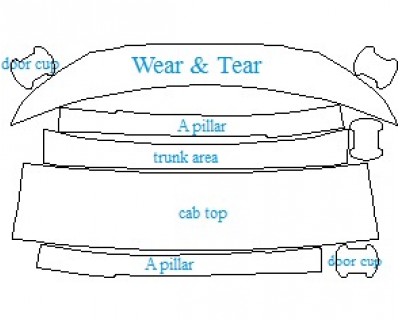 2022 TOYOTA PRIUS LIMITED COMMON WEAR AREA KIT