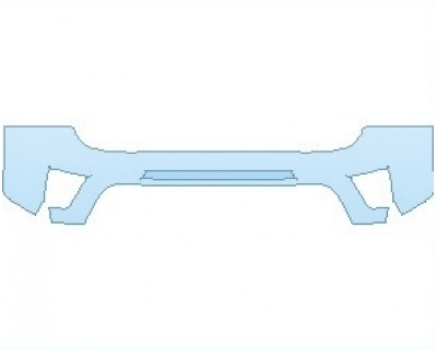 PAINT PROTECTION KIT - 2025 JEEP RENEGADE HIGH ALTITUDE BUMPER - PRECUT PPF CLEAR BRA WRAP