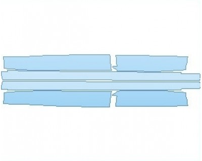 PAINT PROTECTION KIT - 2023 PORSCHE CAYENNE SUV GTS ROCKER PANELS - PRECUT PPF CLEAR BRA WRAP