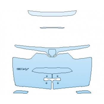 PAINT PROTECTION KIT - 2025 HONDA CR-V LX REAR HATCH WITH CRV EMBLEM - PRECUT PPF CLEAR BRA WRAP