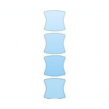 PAINT PROTECTION KIT - 2025 HONDA CR-V LX DOOR CUPS IN CUP DESIGN - PRECUT PPF CLEAR BRA WRAP