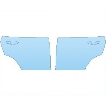 PAINT PROTECTION KIT - 2025 HONDA CR-V LX DOORS REAR - PRECUT PPF CLEAR BRA WRAP