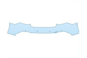 2027 AUDI RS7 REAR BUMPER WITH SENSORS