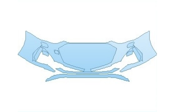 2027 AUDI RS7  BUMPER - PRECUT PPF CLEAR BRA WRAP