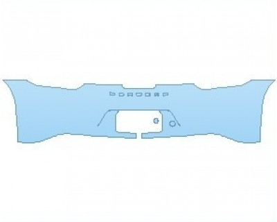 Precut PPF Kit – Clear Bra Paint Protection Film PAINT PROTECTION KIT - 2019 PORSCHE BOXSTER SPYDER REAR BUMPER - PRECUT PPF CLEAR BRA WRAP