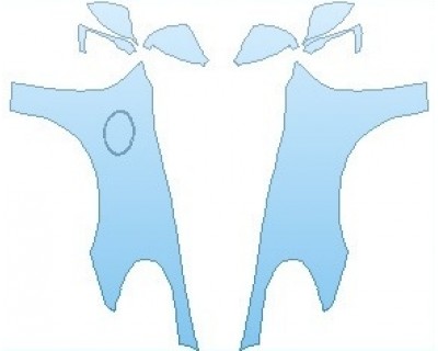 Precut PPF Kit – Clear Bra Paint Protection Film PAINT PROTECTION KIT - 2019 PORSCHE BOXSTER SPYDER FULL FENDER WRAPPED EDGES - PRECUT PPF CLEAR BRA WRAP