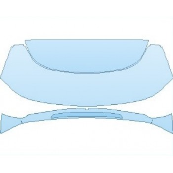 PAINT PROTECTION KIT - 2021 MAZDA MAZDA3 PREMIUM PLUS HATCHBACK SPOILER - PRECUT PPF CLEAR BRA WRAP