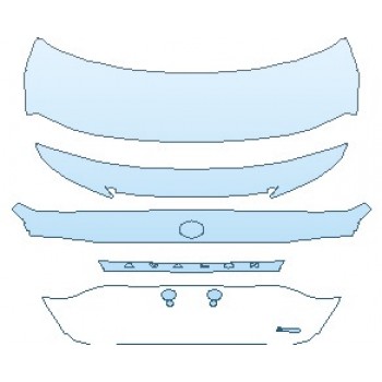 2023 TOYOTA AVALON XSE HYBRID REAR HATCH WITH XSE EMBLEM