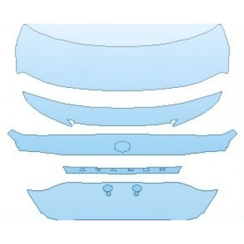 PAINT PROTECTION KIT - 2023 TOYOTA AVALON XSE HYBRID REAR HATCH - PRECUT PPF CLEAR BRA WRAP
