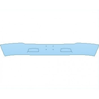 PAINT PROTECTION KIT - 2021 RAM 1500 CLASSIC TRADESMAN LOWER BUMPER - PRECUT PPF CLEAR BRA WRAP