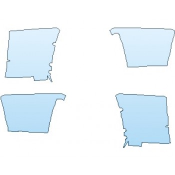 PRECUT PPF: 2021 RAM 1500 CLASSIC TRADESMAN ROCKER PANELS 5.7' BED