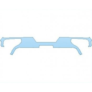 2022 GMC SIERRA HD DENALI REAR BUMPER