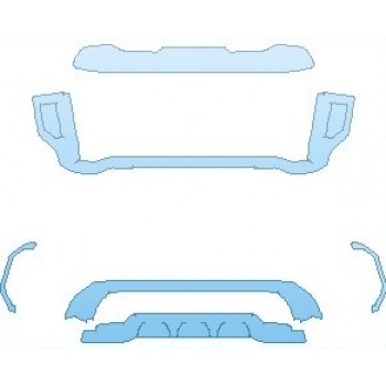 2021 GMC SIERRA HD DENALI CHROME & BLACK TRIM FOR AT4 & DENALI 2021 GMC SIERRA HD DENALI CHROME & BLACK TRIM FOR AT4 & DENALI