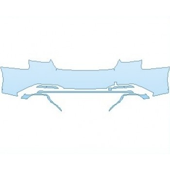 PAINT PROTECTION KIT - 2022 AUDI A5 40 TFSI PREMIUM PLUS SPORTBACK REAR BUMPER - PRECUT PPF CLEAR BRA WRAP