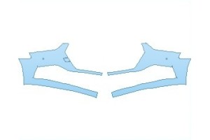 2023 AUDI A5 PREMIUM PLUS SPORTBACK BUMPER WITH SENSORS