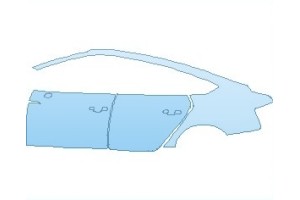 2023 AUDI A5 PREMIUM PLUS SPORTBACK REAR QUARTER & DOORS LEFT SIDE