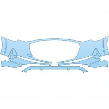 PAINT PROTECTION KIT - 2022 AUDI E-TRON PREMIUM PLUS SUV BUMPER - PRECUT PPF CLEAR BRA WRAP