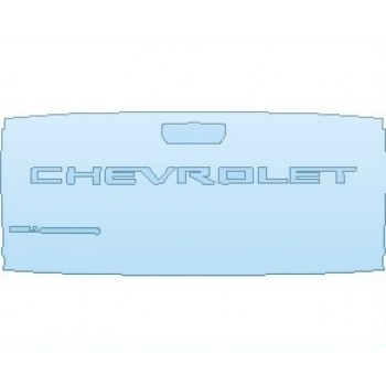 2022 CHEVROLET SILVERADO 1500 LTD HIGH COUNTRY TAILGATE WITH CHEVROLET LETTERS AND SILVERADO EMBLEM