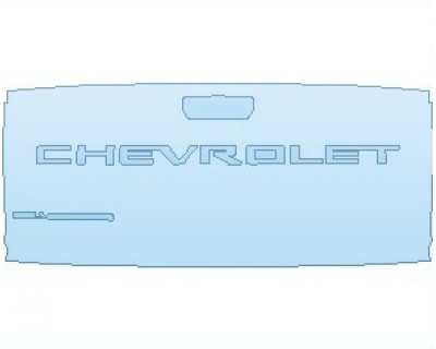 2022 CHEVROLET SILVERADO 1500 LTD HIGH COUNTRY TAILGATE WITH CHEVROLET LETTERS AND SILVERADO EMBLEM