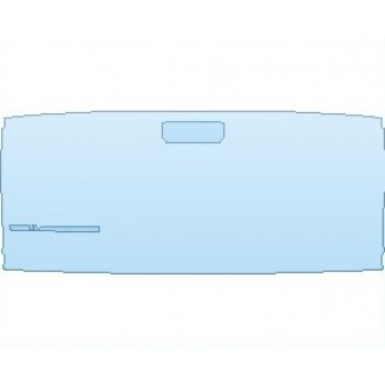 PAINT PROTECTION KIT - 2023 CHEVROLET SILVERADO 1500 LTD HIGH COUNTRY TAILGATE WITH SILVERADO EMBLEM - PRECUT PPF CLEAR BRA WRAP