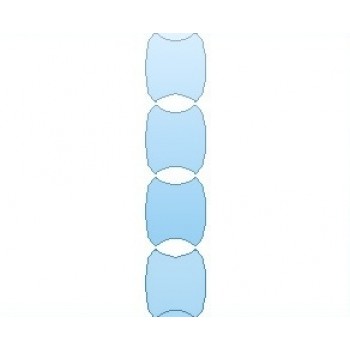 PAINT PROTECTION KIT - 2023 CHEVROLET SILVERADO 1500 LTD HIGH COUNTRY DOOR CUPS IN CUP DESIGN - PRECUT PPF CLEAR BRA WRAP